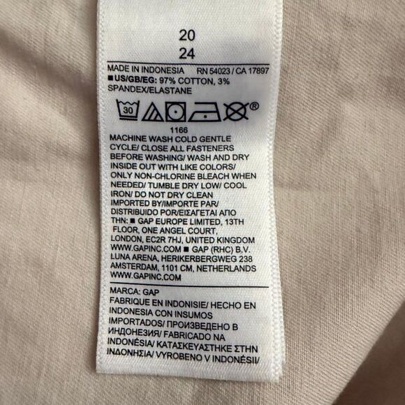 GAP High Rise Barrel Khakis in Tan Chino, NWT! Size 20 - Picture 6 of 7
